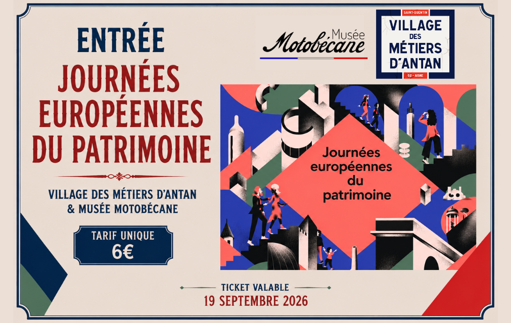 Journées Européennes du Patrimoine – 19 septembre 2026 – BEL – VDMA