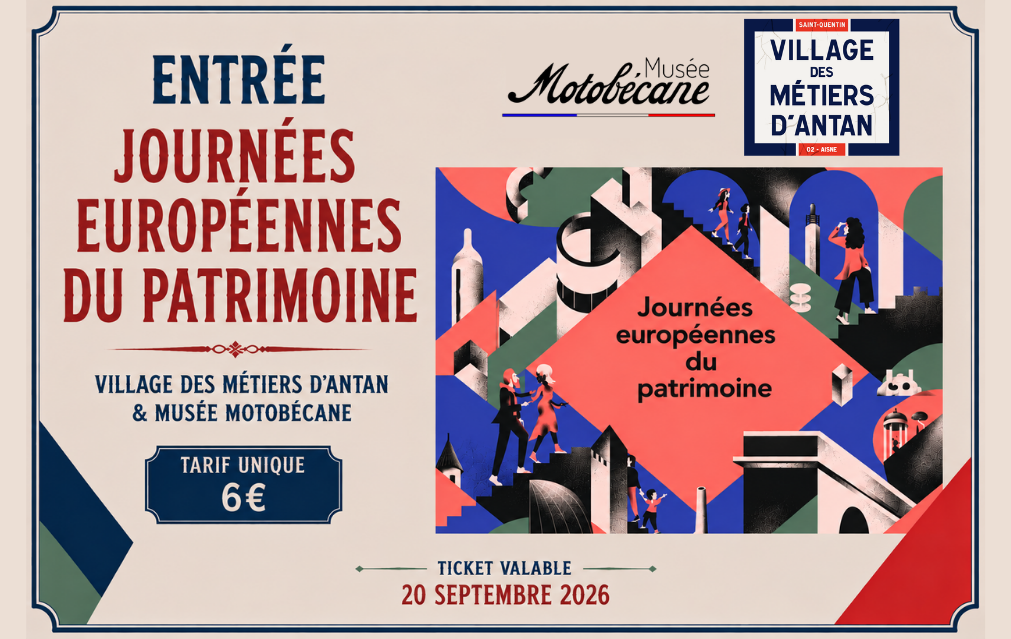 Journées Européennes du Patrimoine – 20 septembre 2026 – BEL – VDMA